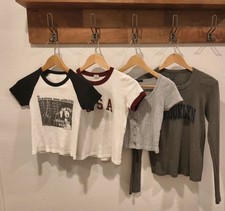 Brandy Melville/John Galt Women's Tops - Bundle of 4 - Radio Silence, USA, grey