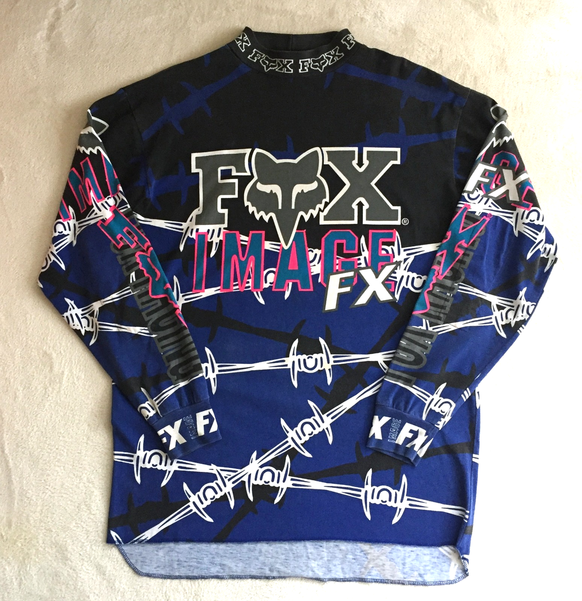 Vintage Fox racing Image FX barbed wire jersey moto-x shirt