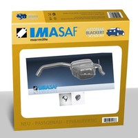 Imasaf Esd Auspuff Endtopf + Anbauteile FüR Renault Safrane 2.0 12V 1992-1996