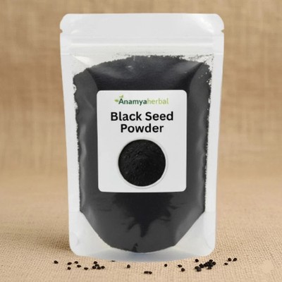Black Seed Powder - 100% Pure Organic Cumin NIGELLA SATIVA Semilla Comino Negro