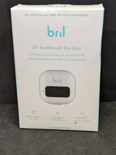 NIB Bril UV-C Toothbrush Sanitizer Portable Cleaner
