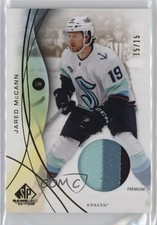 2024 Upper Deck SP Game Used Gold Premium Memorabilia 15/15 Jared McCann #64 2d8