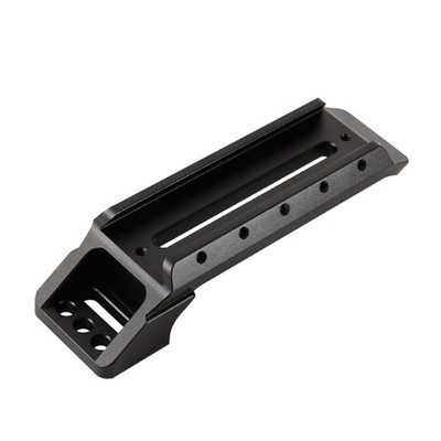 60 Degree Finderscope Mount Bracket With Ergonomic Grip Narrow Dovetail Plate