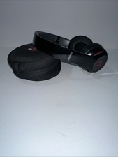 Beats by Dr.Dre Solo 2 Wireless On-Ear Headphones Black And Red NEEDS PADS 