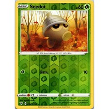 Pokemon Seedot 010/185 Vivid Voltage Reverse Holo Common Card Sword & Shield