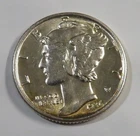 1936 S Mercury Dime - GEM BU FB