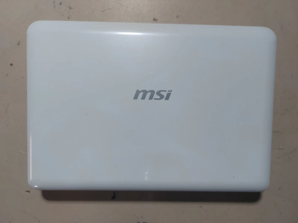 Pc Notebook MSI U100 MS-N011 Con Windows XP Pro Senza Carica Batterie Rif.S1 - Imagen 4 de 4