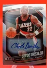 2024-25 Panini Prizm Black Legends Clyde Drexler #288 Silver Prizm (AU)