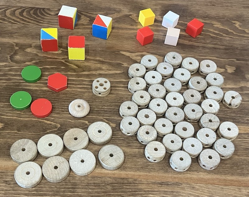 Tinker Toys, Blocks - Stacking and Magnets