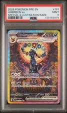 2025 POKEMON PRE EN-PRISMATIC EVOLUTIONS #161 UMBREON EX PSA 9
