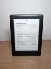Kobo Glo HD eReader Touchscreen- 4 GB - Wi-Fi 6" - Black N437 Tested