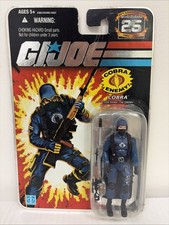 GI Joe 25th Anniversary Foil Cobra The Enemy Trooper Action Figure Hasbro 2007