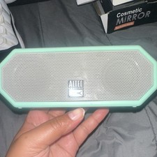 Altec Lansing Portable Bluetooth Speaker Mint Green Silver