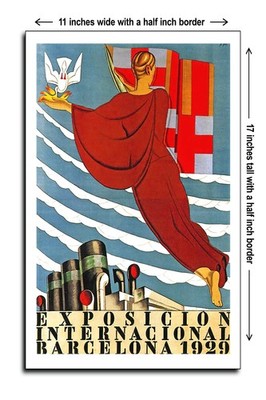 1929 International Exhibition B - 11x17 Poster