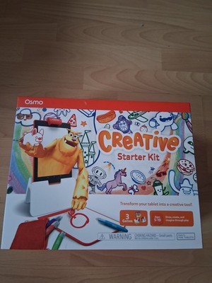 Osmo - Creative Starter Kit for iPad - 3 Educational Learning Games - Ages 5-10