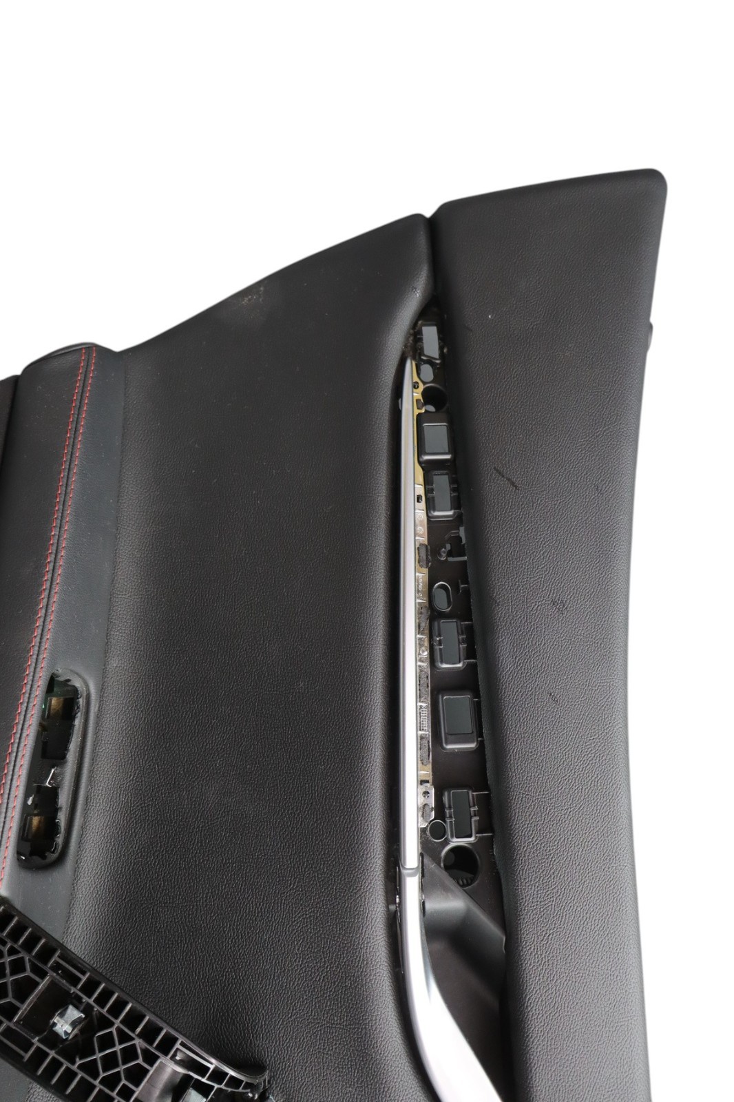14-17 Maserati Ghibli Rear Left Side Interior Door Panel Assembly Black OEM
