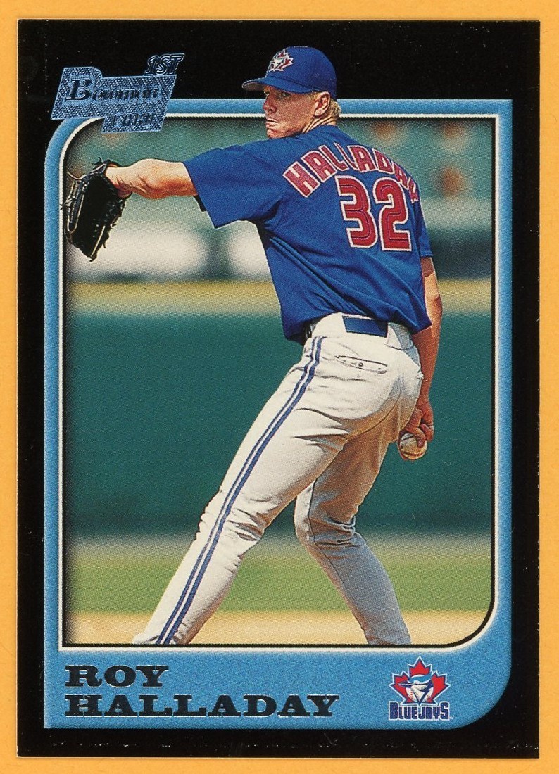ROY HALLADAY 1997 Bowman Rookie RC #308