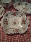 7 Pcs Of Royal Albert Petit Point 4-6in Plates, Sugar, 7 " Bon Bon & 7 3/4" Dish — photo 2