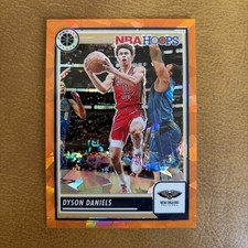2023 Nba Hoops Orange Cracked Ice Premium Stock Dyson Daniels /125 