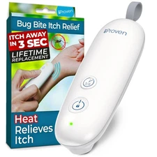 iProven Bug Bite Heat Treatment Device, 3-Second Itch Relief, Dual Modes for ...