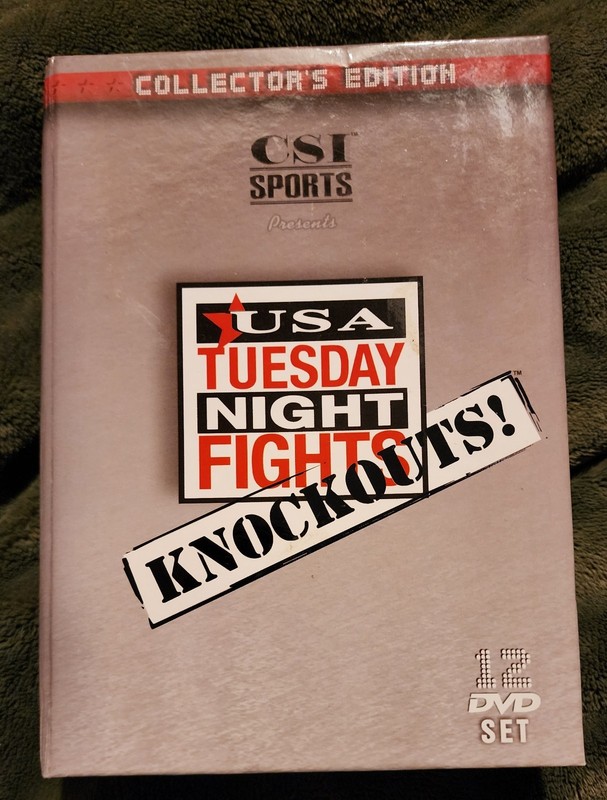 CSI USA Tuesday Night Fights Knockouts 12 DVD Collector’s Edition Price Is FIRM.