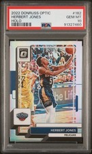 2022 PANINI DONRUSS OPTIC HOLO #182 HERBERT JONES PSA 10