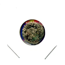 Ancient Greek Drachm Bactria Silver Coin 105-90 BC Hermaeus 