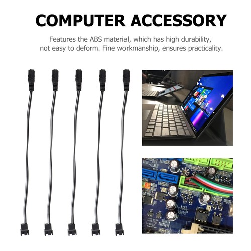 5PCS DC to Power Cable DC to 4-Pin Converter Wire 12V Router Power Cord - 第 3/12 張圖片