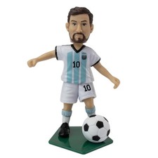 Maccabi Art Official Lionel Messi Argentina Soccer Action Figure 4.5" Stand