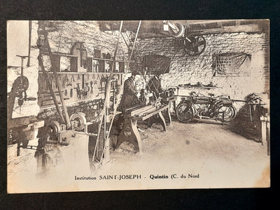 Alte Postkarte QUINTIN - Institution SAINT JOSEPH - Bretagne - Cotes Armor