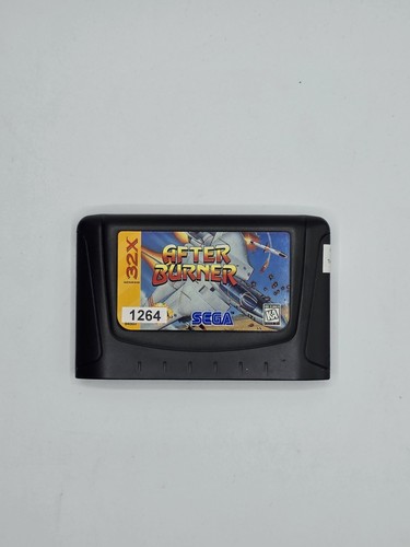 After Burner - Sega Genesis 32X (TESTED) 1995 CIB Manual Non OEM Box - Picture 2 of 9
