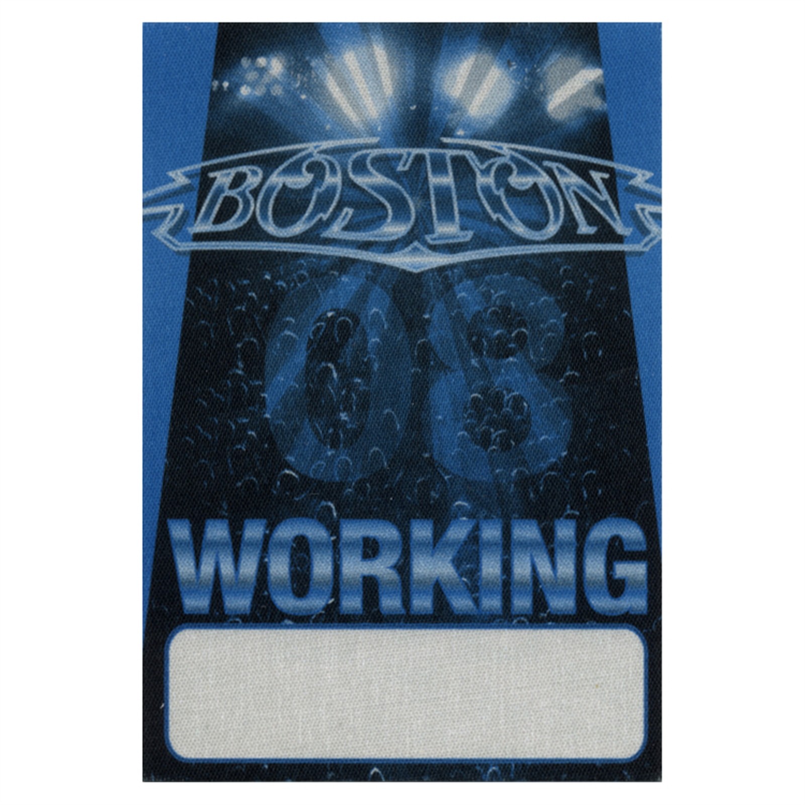 Boston 2008 Concert Tour Working Backstage Pass