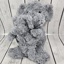 Cloud Island 14"  Mother Elephant Plush W/ Baby Elephant Plush Rattle Set Target