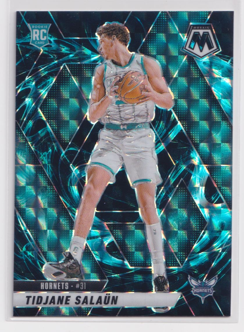 2024-25 Panini Mosaic Genesis Prizm Tidjane Salaun RC #241