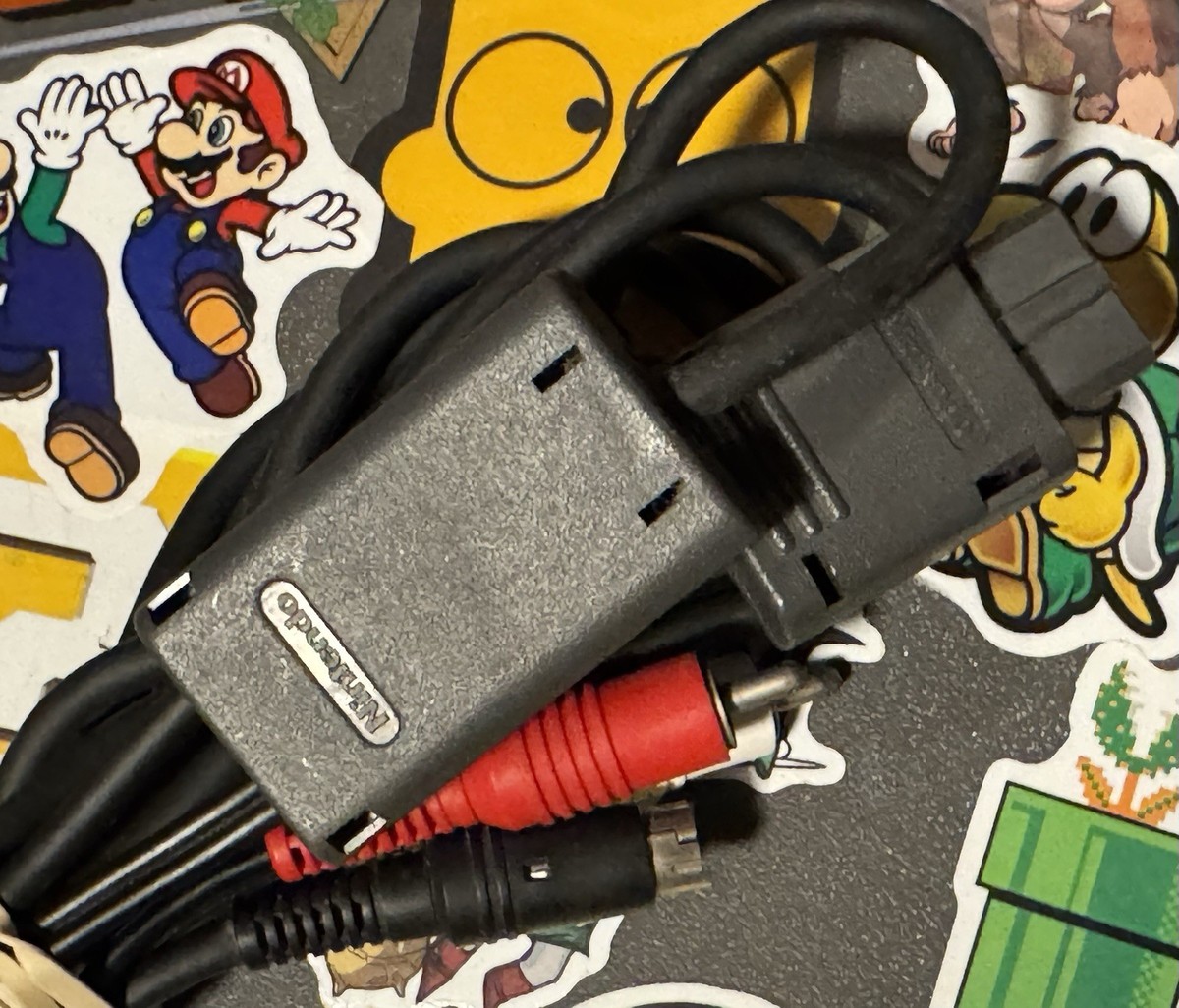 OEM Nintendo S-Video Cable In Box Original N64 SNES GCN SHVC-009