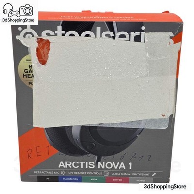 SteelSeries Arctis Nova 1 Headset PC PS4 Xbox Switch Gaming