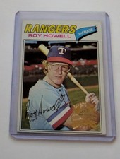 2026 Topps Heritage 50th Anniversary 1977 Topps Buyback - Roy Howell RANGERS