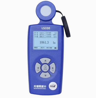 ONE NEW Linshang LS330 Spectral Illuminance Meter Digital CCT UVI CRI Ra Lx FC