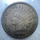 US, 1890  Indian Head Cent - Fine+ - Combined Shipping Available