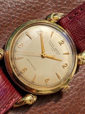 Ulysse Nardin Chronometer  Automatic  14K Gelbgold  50er Jahre  Wertanlage