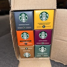 Starbucks Discovery Variety Pack 60 Capsules Brand New BBD 05/26  0.35 per lighter