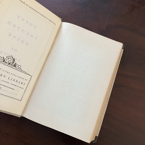 POINT COUNTER POINT by Aldous Huxley vintage 1928 MODERN LIBRARY hardcover HCDJ - Afbeelding 4 van 11