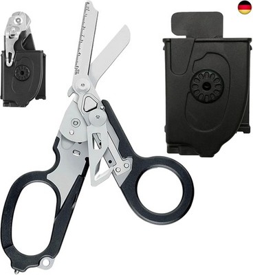 Trauma Scissors Multitool Rescue Scissors with 6 Practical Functions Foldable
