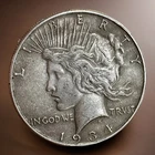 1934 Peace Dollar AU ~RARE FIND~ BU TONING~ SUPERB ~ HIGH VALUE