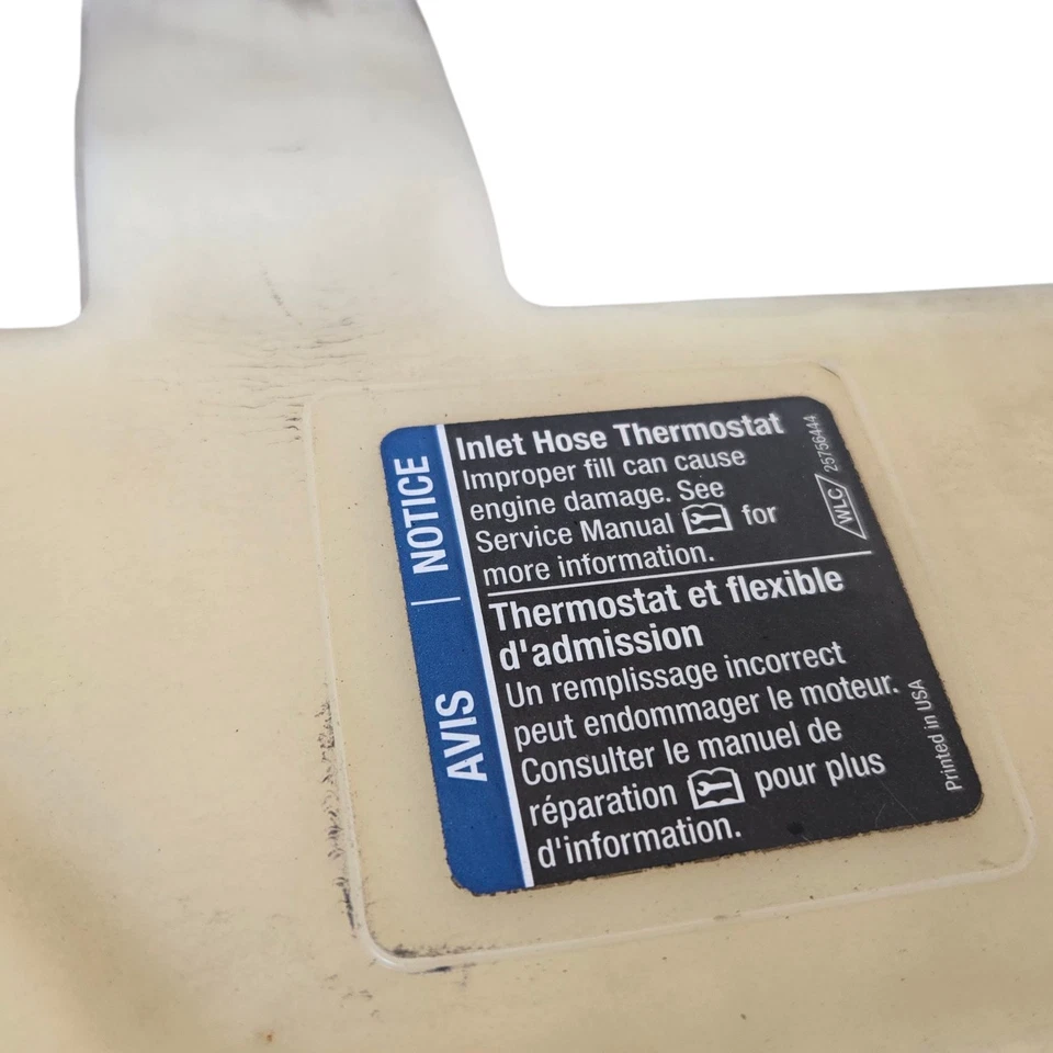 Chevy Express GMC Savana 2500 3500 2003 2014 furgoneta depósito de refrigerante desbordamiento OEM Foto 4 de 4