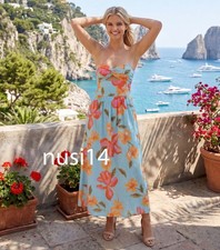 ZARA NEW WOMAN OFF-SHOULDER FLORAL POPLIN MIDI DRESS XS-XXL 2784/316/050