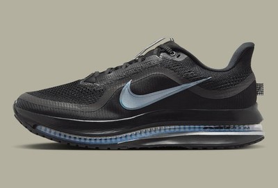 Size 7.5 - Nike Pegasus Premium Black Metallic Silver for sale