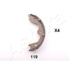 ORIGINAL® Ashika Bremsbackensatz Hinten für Nissan 350Z Coupe 370Z Roadster