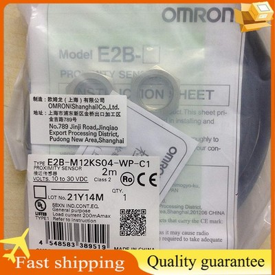 Omron E2B-M12KS04-WP-C1 1PC New Proximity Switch Sensor E2BM12KS04WPC1