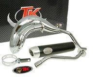 Auspuff Turbo Kit Bufanda Rq Chrom FüR Derbi Senda Drd Pro 06-